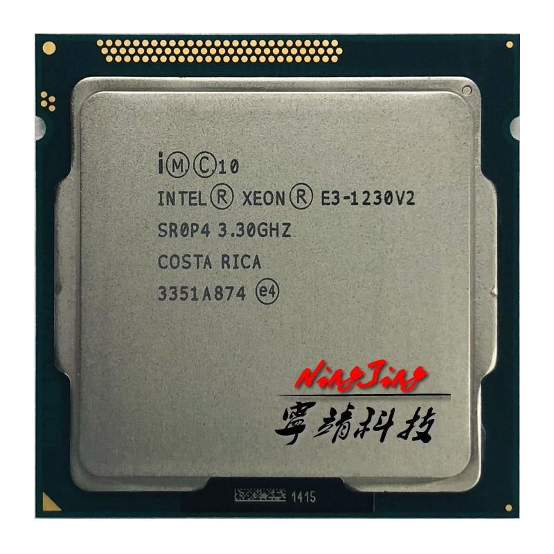 Intel Xeon E3-1230 v2 E3 1230v2 E3 1230 v2 3,3 ГГц четырехъядерный восьмипоточный ЦПУ процессор 8 Мб 69 Вт LGA 1155