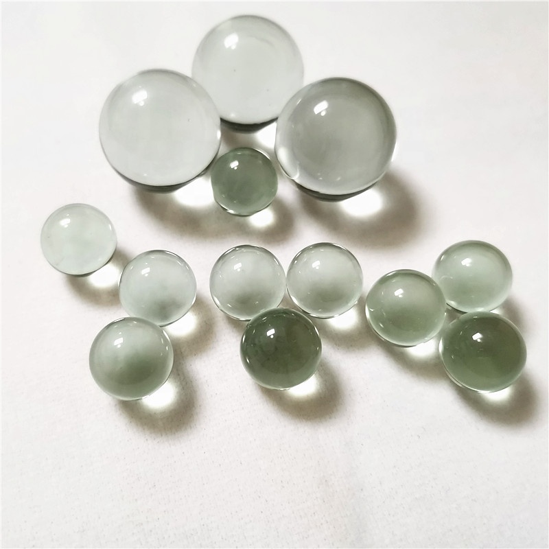 Glass balls for trigger sprayer 12mm clear transparent borosilicate glass ball marble for kid glass ball for lotion pump