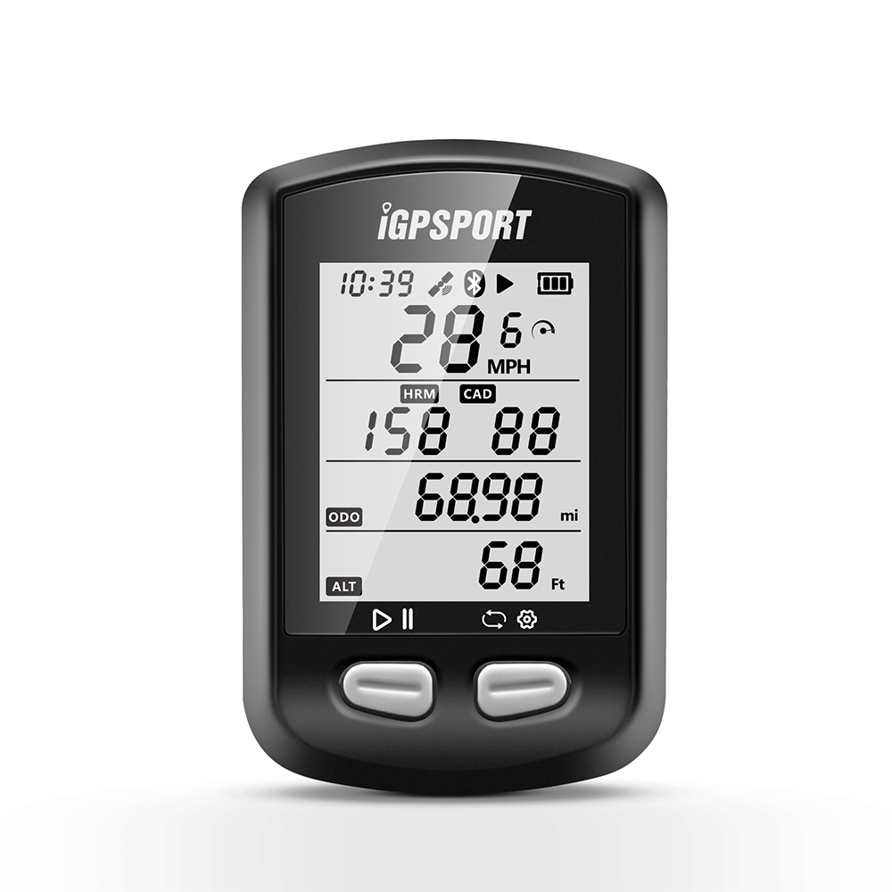 Велокомпьютер iGS10S GPSBike, спидометр iGPSPORT, поддержка датчика частоты вращения педалей и частоты сердечных сокращений