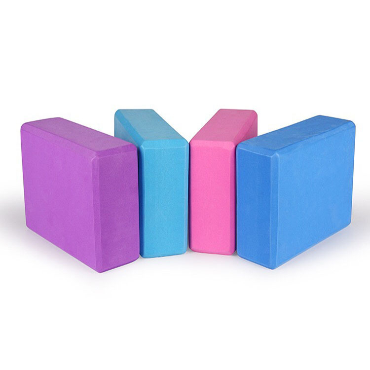 Custom printed eva weighted foam yoga block eco