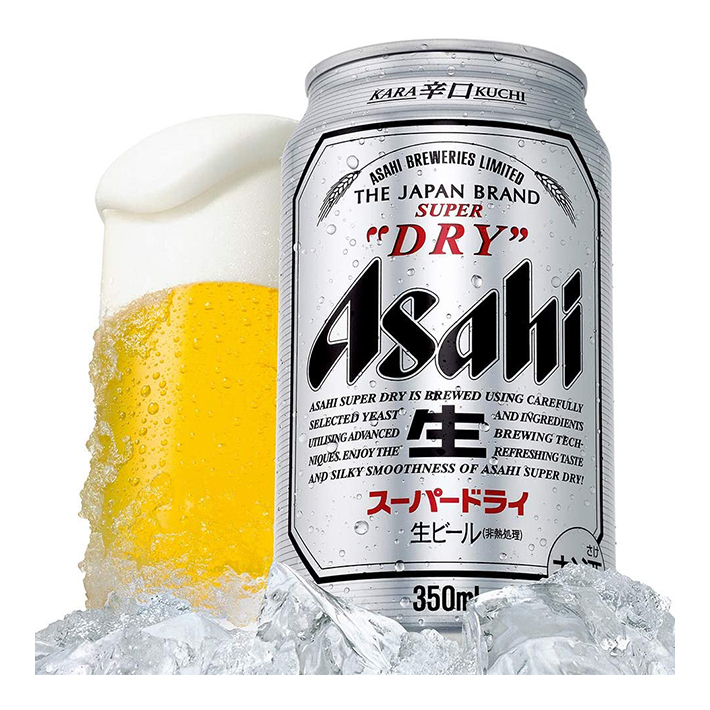 Japan year-end gifts alcoholic 3% asahi super dry clean draft drinking beer