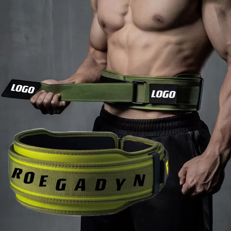 Fitness EVA Squat Custom Powerlifting Gym Belt Back Support Self Locking Weight Lifting Belt For Men And Women