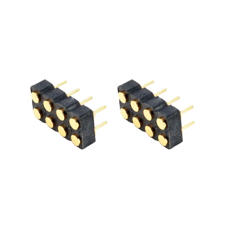 Двухрядные 8 pin DIP пружинный контакт Пружинные контакты SMT/SMD разъем