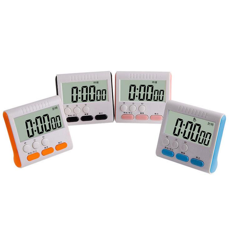 O327 Large LCD Count Up& Down Clock with loud Alarm Cooking Tools Kitchen Electronic Timer