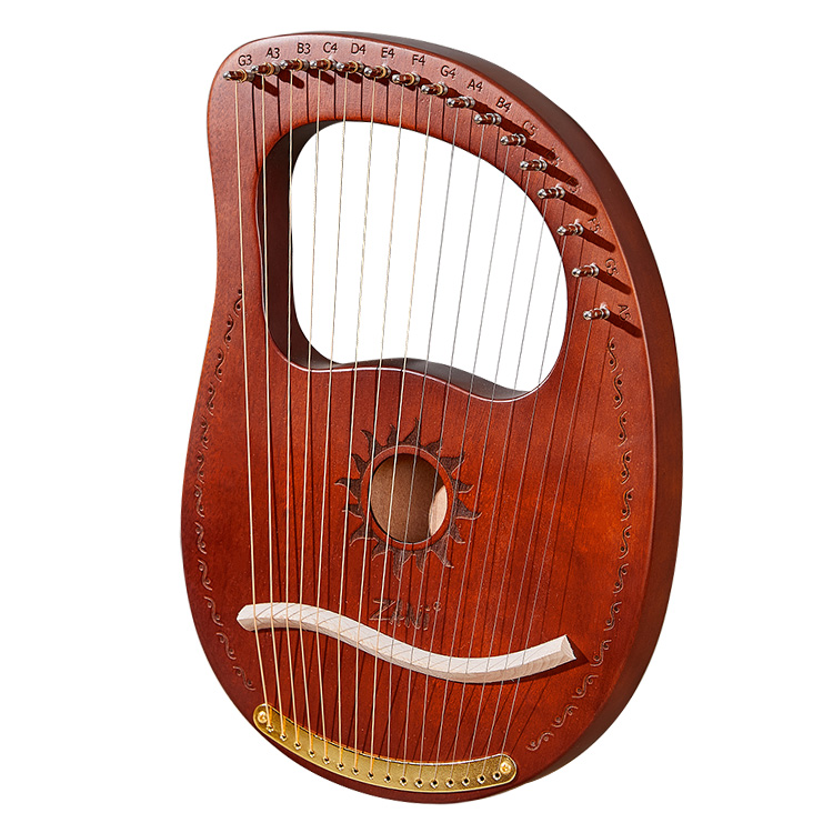 Доступны 16 тонов струн Laiya Lyaqin Lyre Harp портативный музыкальный инструмент для оптовой продажи Lyre Harp 16zltx-tg2 All People Zani