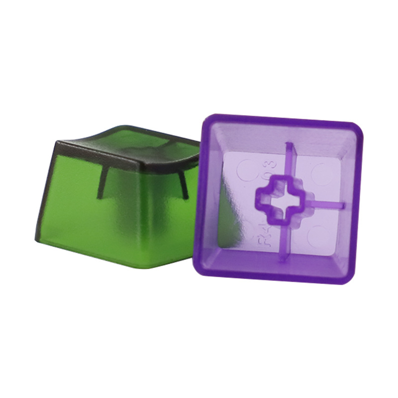 OEM keycaps R4 R3 R2 R1 backlit non-engraved ABS surface matte feel transparent keycaps