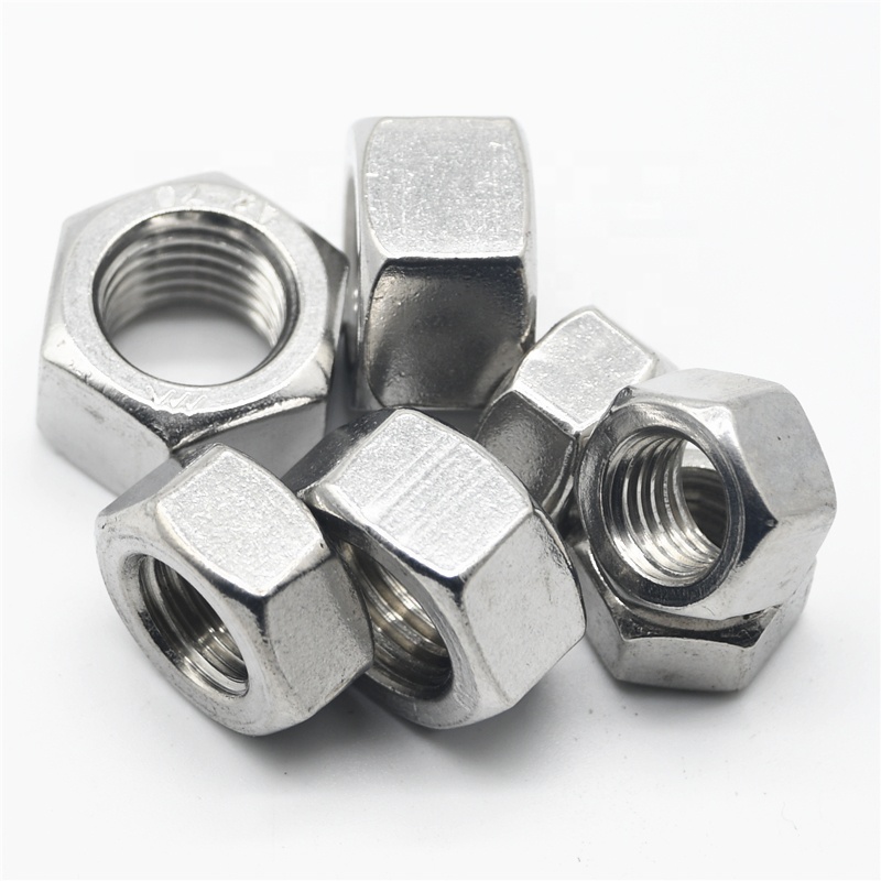 Hot Sale High Quality Hexagonal Nut Custom Stainless Steel 304 Hex Nut China Bolt and Nut Manufacturer