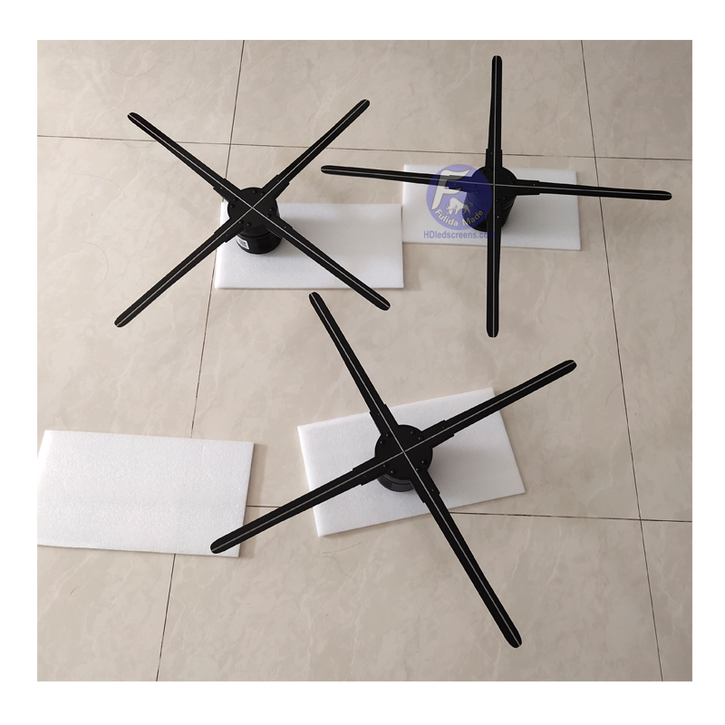 Wi Fi удаленного 70 см Led голографическая вентилятор рекламы Air дисплей 3d Голограмма вентилятор