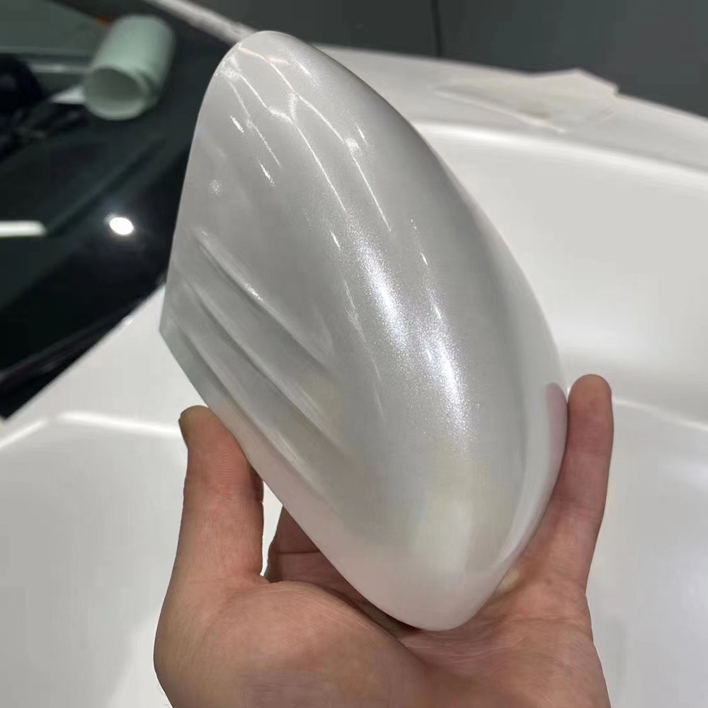 WRAPMASTER 1.52*17m White Super Gloss Metallic Car Film Vinyl Vehicle Wrapping Foil Vinyl Film Body Car Wrap
