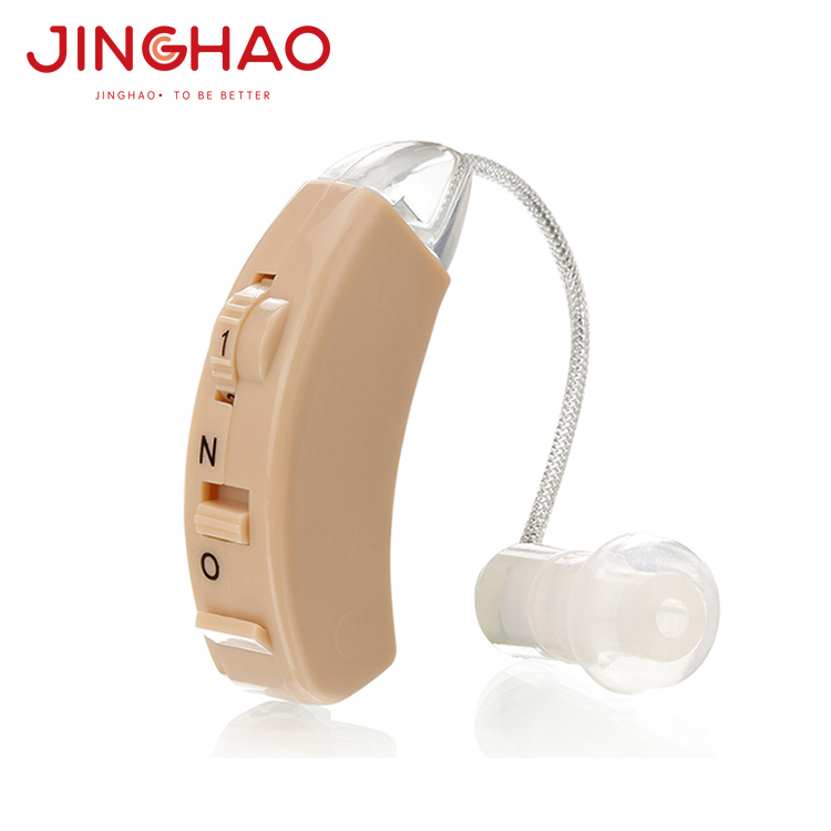 Портативный звуковой усилитель JINGHAO BTE, слуховой аппарат для глухих людей с аккумулятором