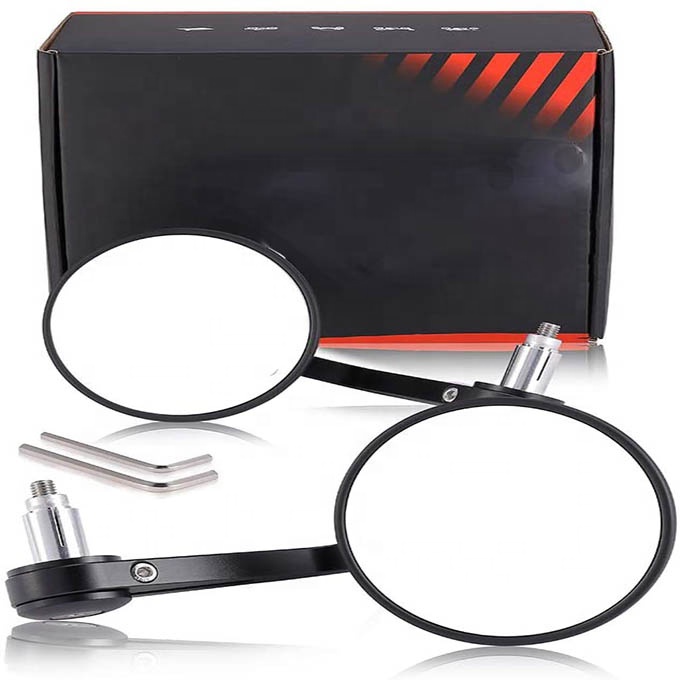 Motorcycle Bar End Mirrors Universal Handlebar Mirror
