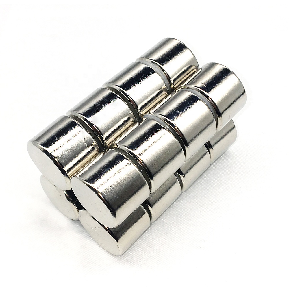 China wholesale nickle plated magnetic disc dia 15mm* 5mm n52 neodymium magnet price