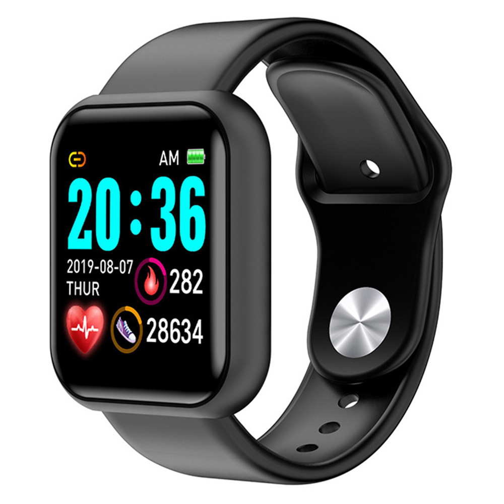 Amazon fashion top sale 2021 women wristwatch d20 smart band fitness tracker y68 bracelet wrist watch