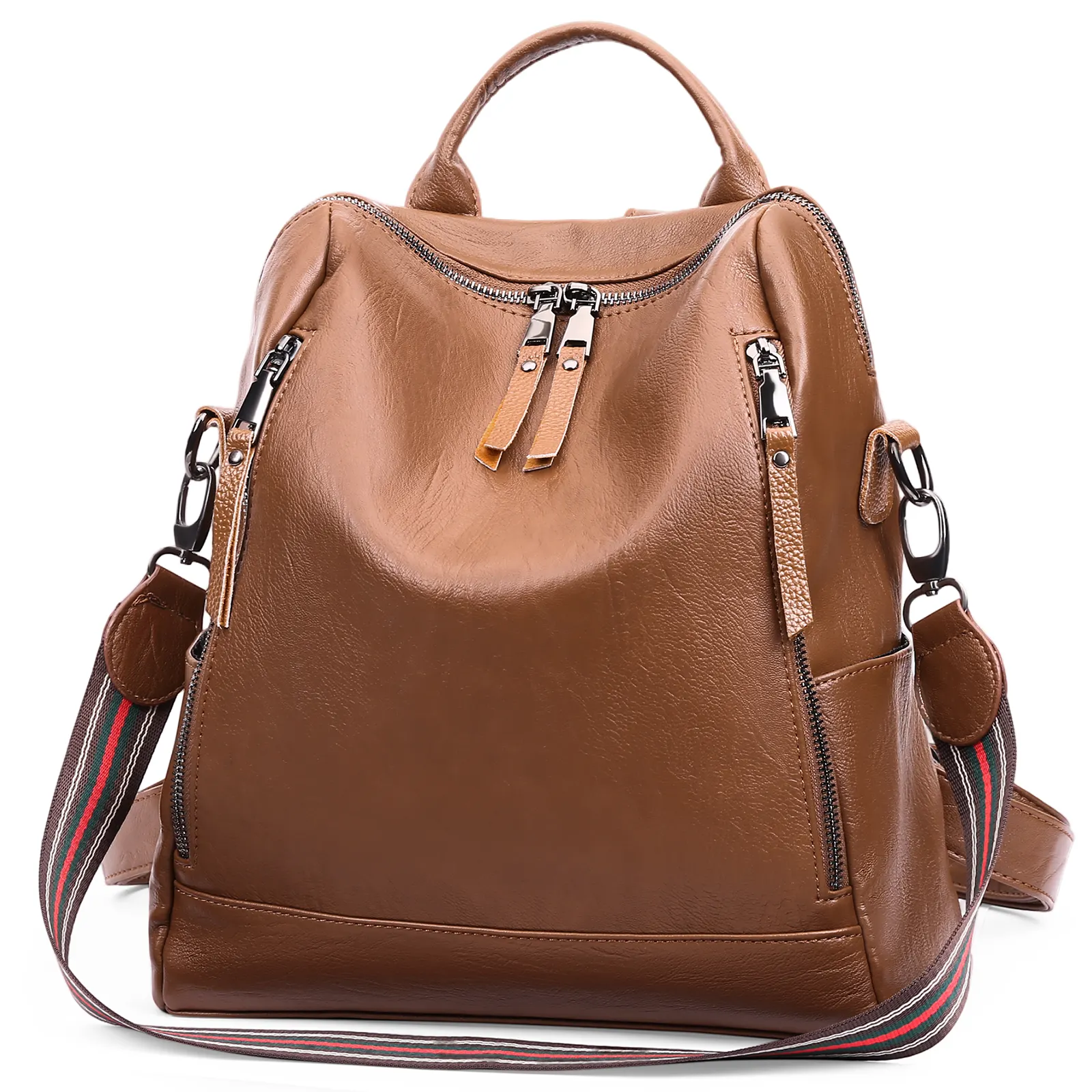 Backpack Purse For Women Leather Fashion Large Travel Ladies Convertible Casual Shoulder Bag