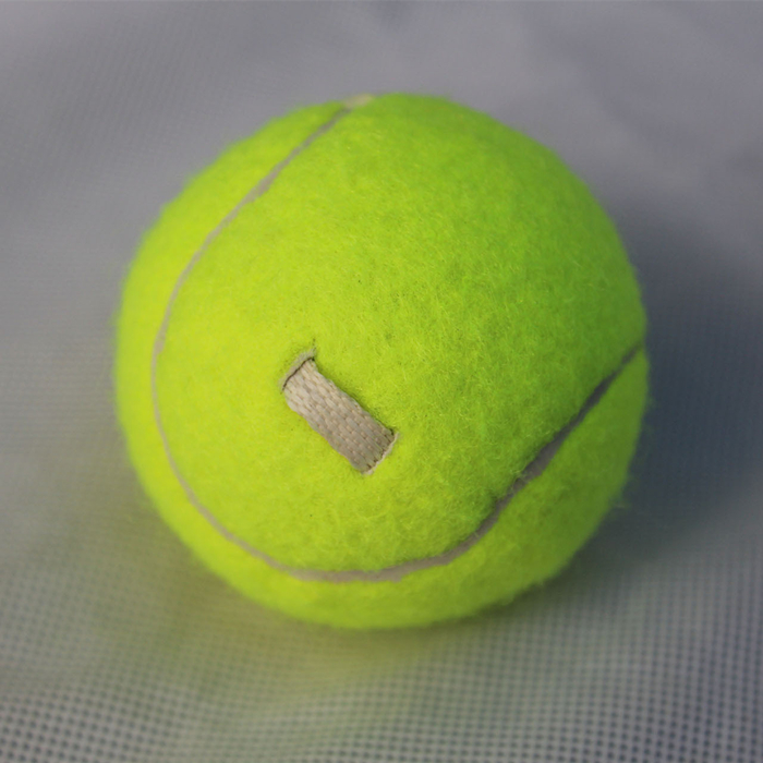 Мяч для тенниса на заказ, одобренный ITF, мяч для пляжа, тенниса, 45%-75% шерсти, герметичный резиновый мяч для тенниса