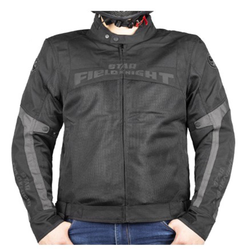 Hot sale thin motorcycle coat warm breathable mesh comfortable riding protective jacket
