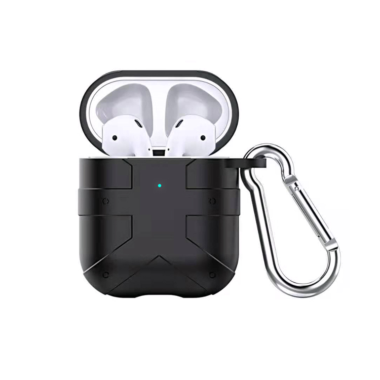 Professional manufacturer earphone silicon cheap for AIRPODS armored shockproof case protective silicon cover