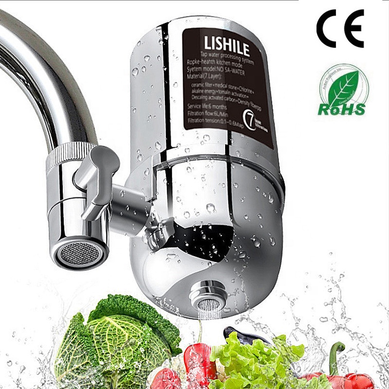 lishile Water purifier filter tap with Ceramic filter water filter faucet for household portable