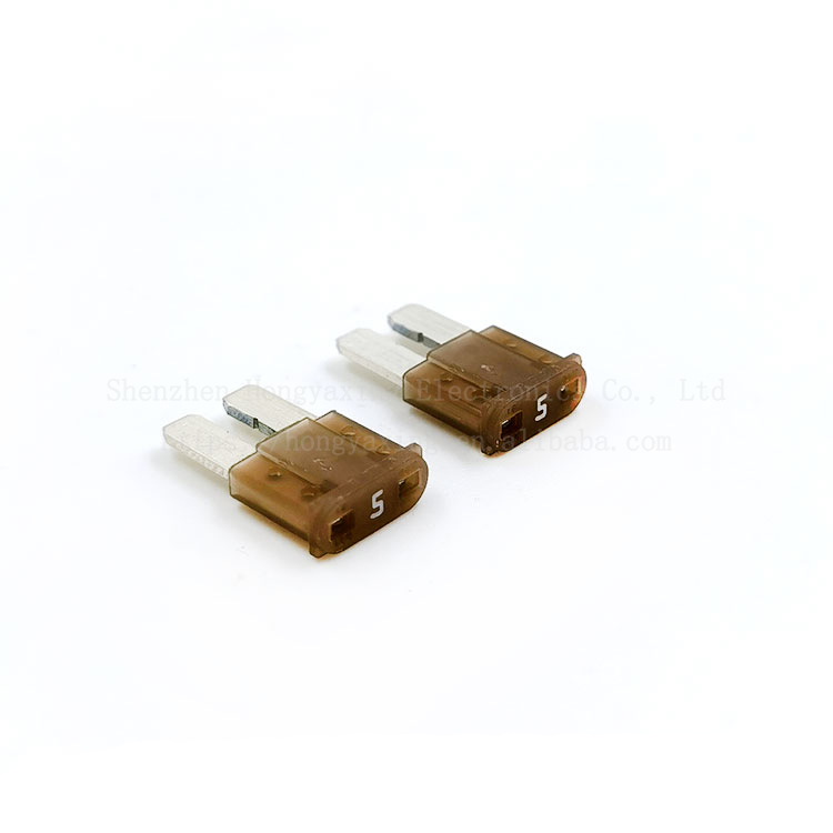 Littelfuse 0327005.YX2S микро лезвие предохранитель 5A 32V микро авто предохранитель Mini M2 длинный автомобильный предохранитель