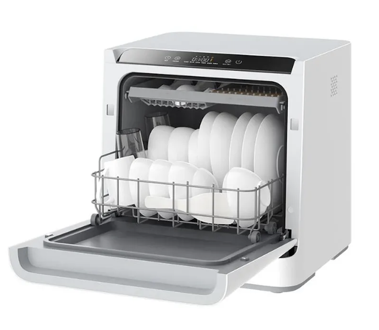 Automatic 1200W Tablet Full-automatic Dishwasher Machine For Home 4Sets Mini Dishwasher Portable Dishwasher Dish Washer