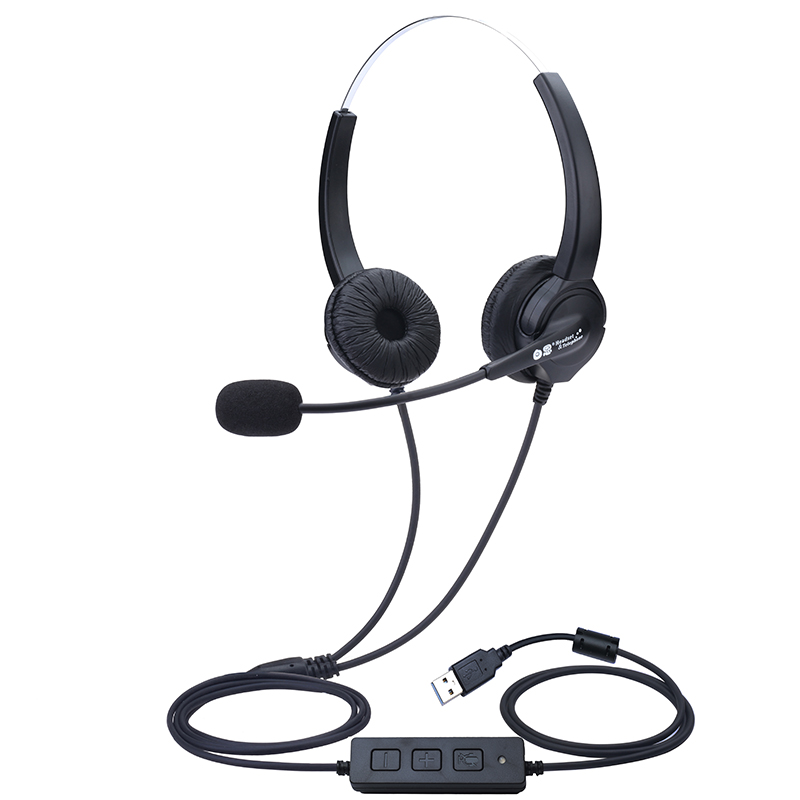Dh630d, супервыгодные продажи, колл-центр, USB компьютерная гарнитура с звуковой картой для регулировки громкости и отключения звука