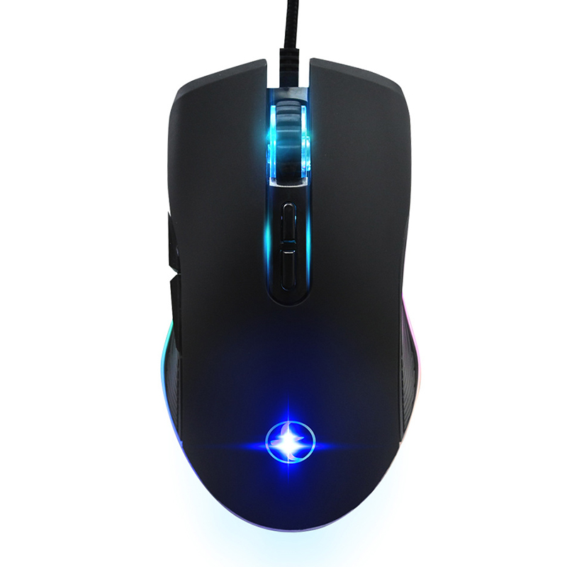 4 цветная (Rgb подсветкой режимы проводная мышь 3200 точек/дюйм игровая мышь 7D Эргономичный Usb C оптическая мышь