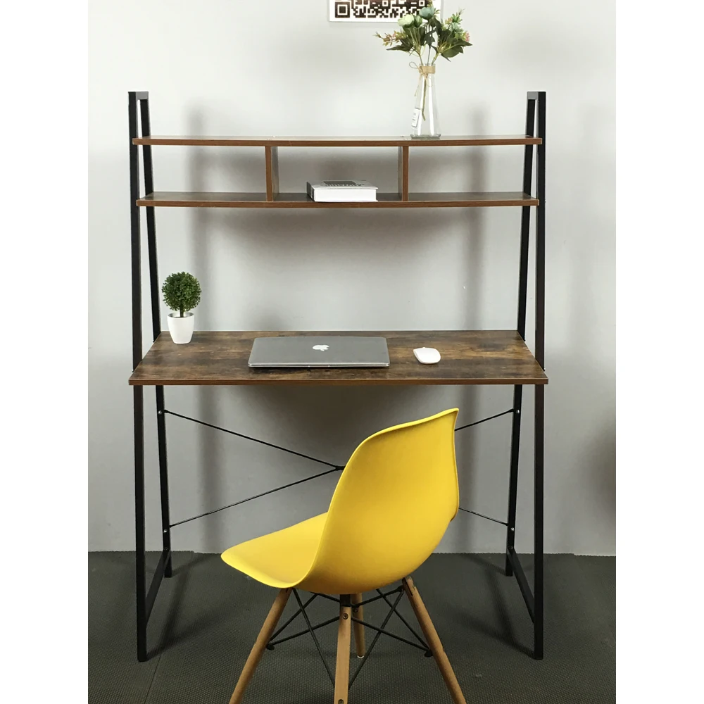 Modern Executive Walnut Color Wooden Home Office Table Office Furniture Office Desk