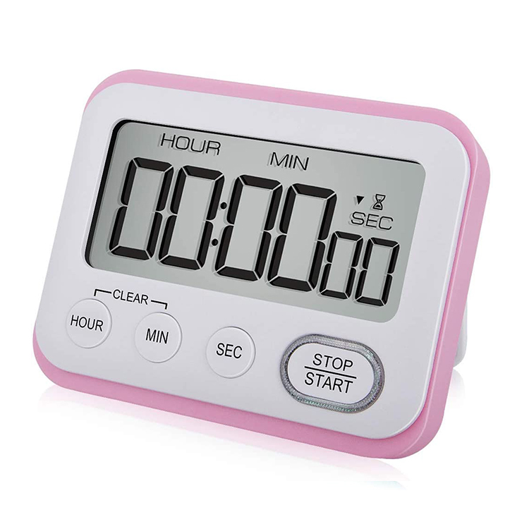 Wholesale Colorful Digital Electronic Magnetic Kitchen Timer Round Shape Timer