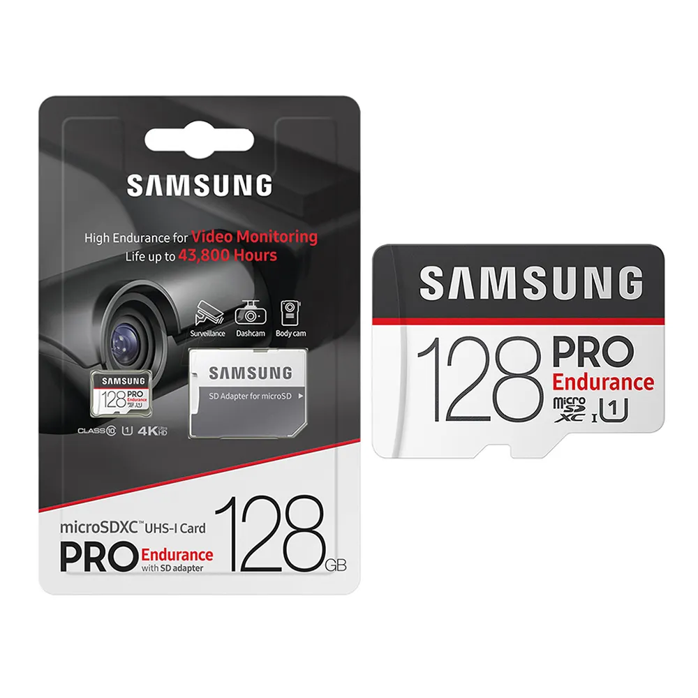 Лучшая цена карта памяти оригинальный Samsung Pro Endurance, 32 ГБ, 64 ГБ, 128 ГБ, Micro SD карта, U1 100 МБ/с. карты памяти для телефона 4K HD камера