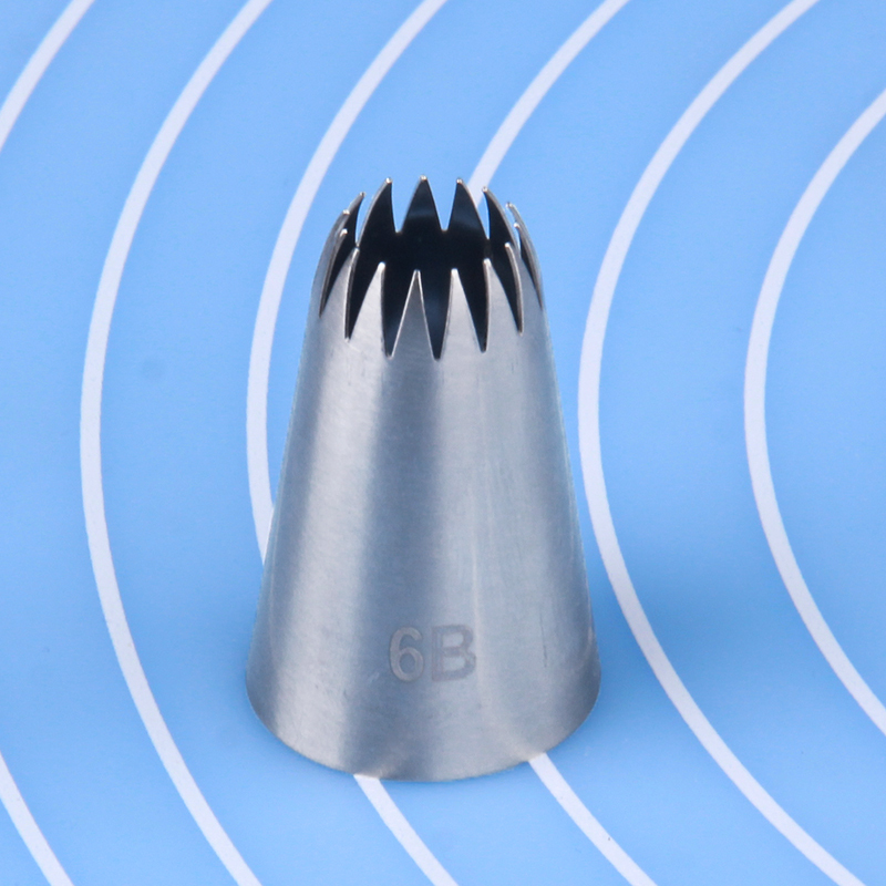 High Quality 304 Stainless Steel Seamless Cake Piping Tips for Cake Decorating Cookie Pastry and More