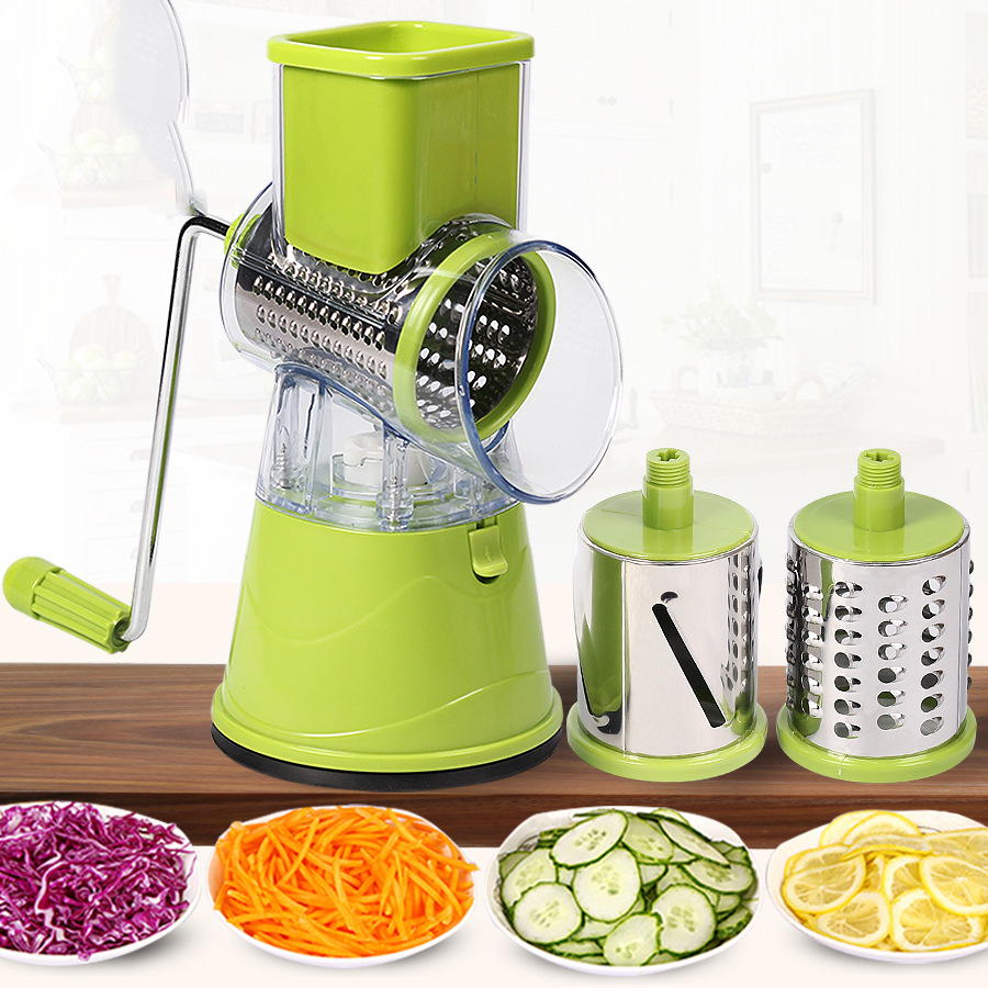 Оптовая продажа Нержавеющая Сталь Многофункциональная ручная slicer измельчитель овощей резак измельчитель овощерезка