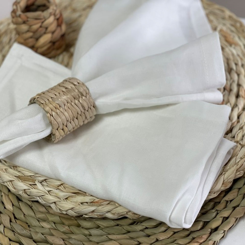 Wholesale hand made Rattan ring napkin holder