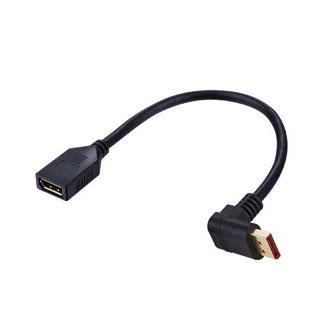 Promotional Top Quality Electronic UP Angled Adaptor Electronic Displayport1.4 Cable Adaptor
