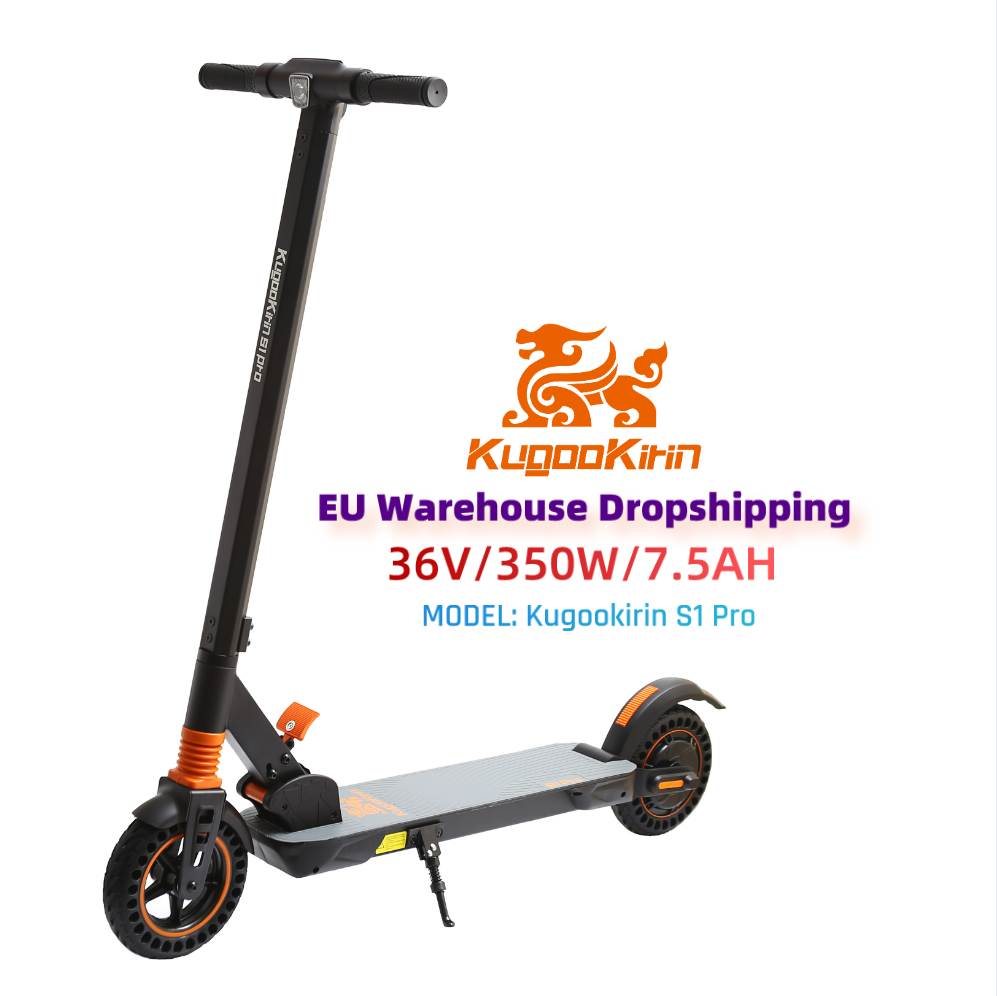 Склад EU UK горячая Распродажа дети скутер kugookirin S1 Pro 350w электрические escooter