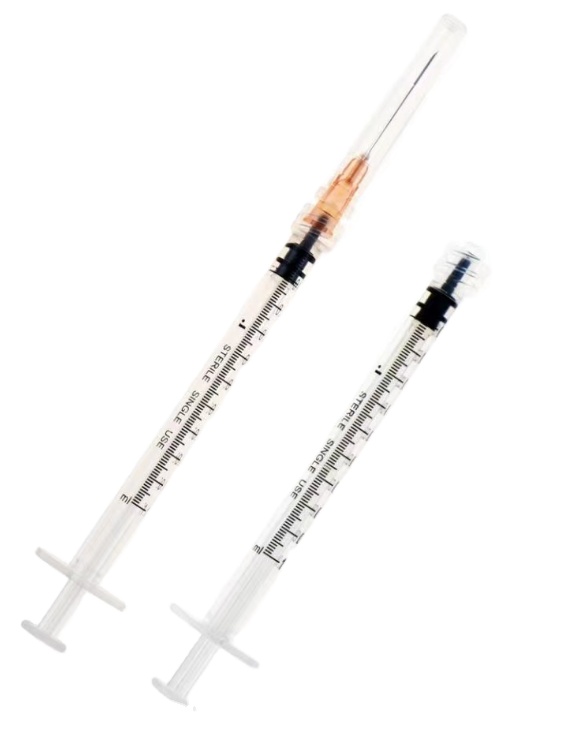 Syringe Disposable 1ml 2ml 3ml Vaccine Luer Lock 1 Ml Injection Syringe