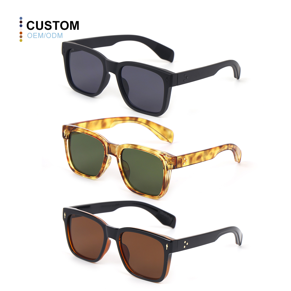 New Arrival Square Frame Sunglasses Designer Sunglasses  Custom Logo Oversized Luxury Sunglasses for Women and Men