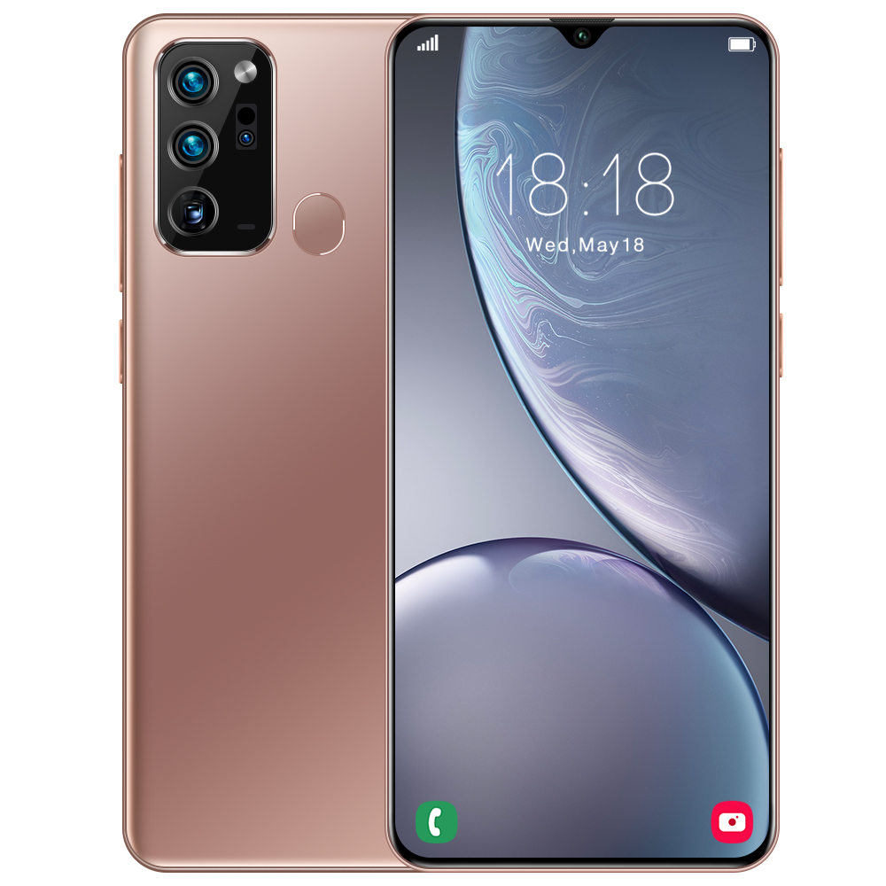 Высокое качество Примечание 20 Ультра Android мобильный телефон 6,7 дюймов HD + 1440*3088 5G 12 Гб + 512 ГБ 18MP + 48MP 5000 мАч, определение отпечатка пальца ID лица