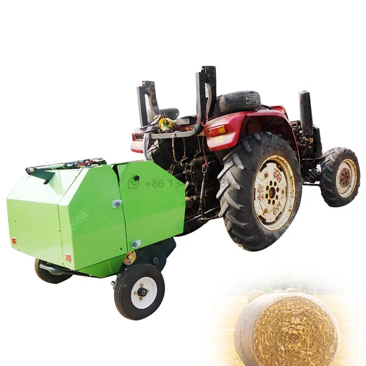Automatic Wheat Straw Baler Machine Hay Picking Machine Baler Making Machine Price For Sale