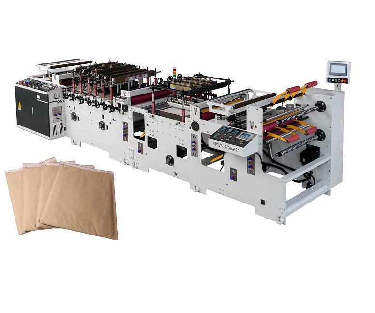 High-accuracy pouch bag making machine kraft paper bag making machine price