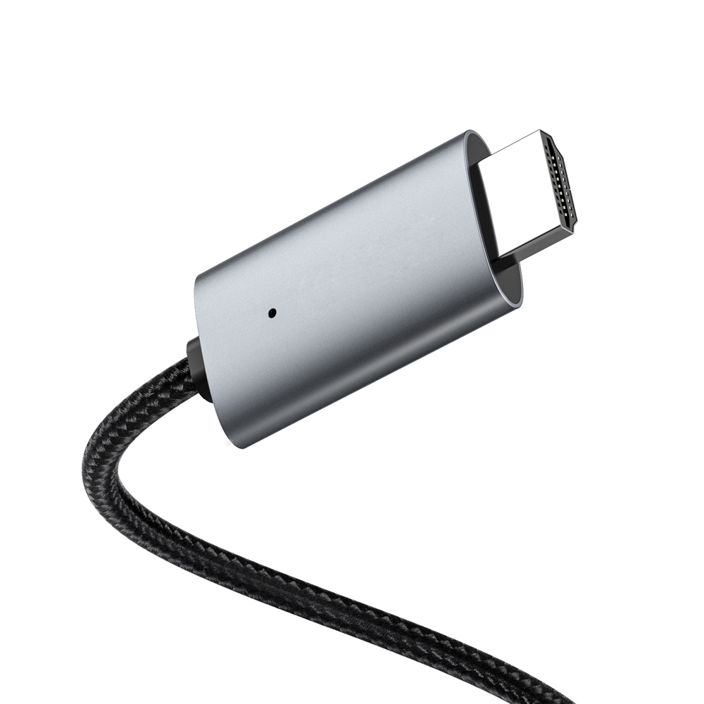 2m Upgrade Version Plug and Play Micro Usb and Type-c Dual Interface to Hd Cable Digital Av Adapter for Android