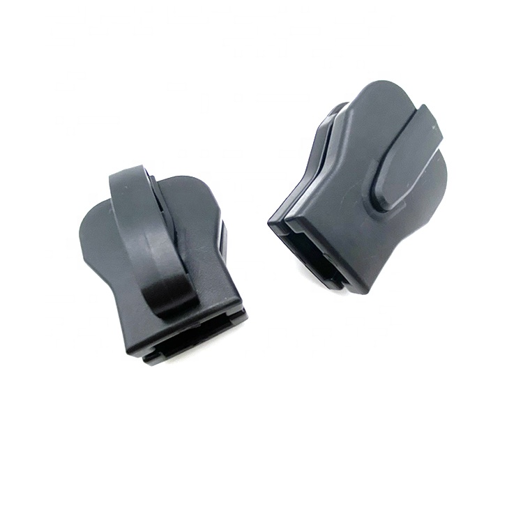 YYX no.30 big size matt black zipper puller simple zipper slider plastic zipper head