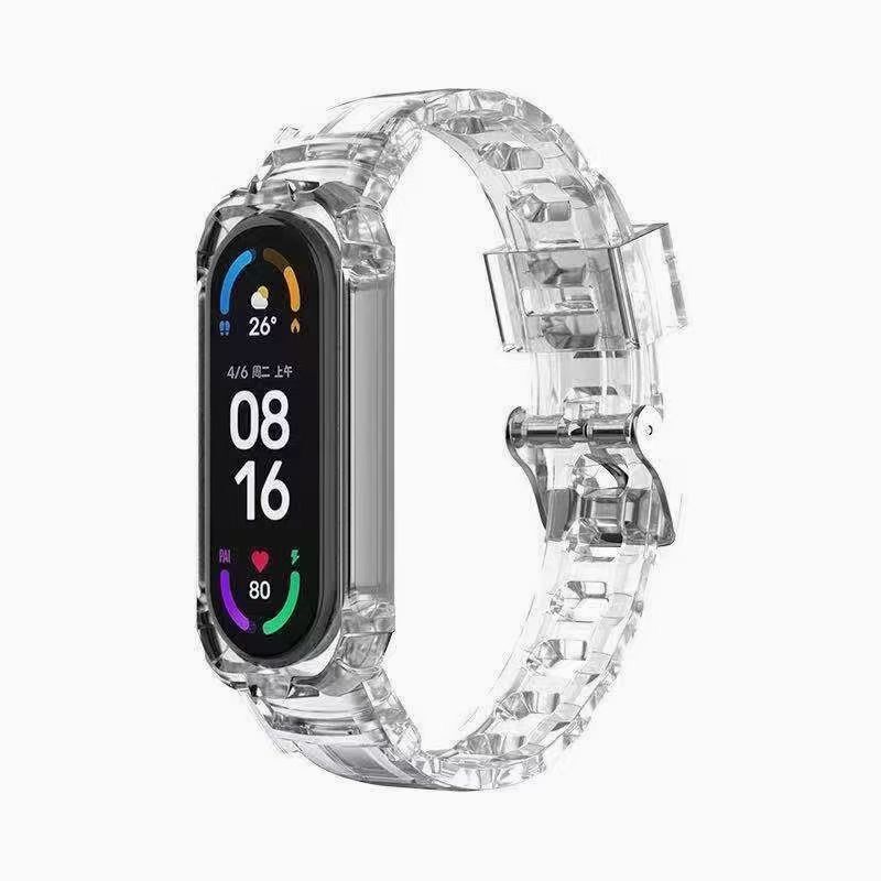 For Xiaomi 6 5 4 3 TPU Watch Strap