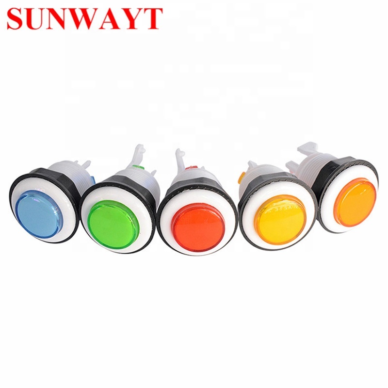 A4 plastic push button switch momentary game accessories arcade machine push button switch