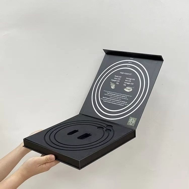 Wholesale Factory Boxes Flap Lid Packaging Cardboard Bespoke Custom Magnetic Customized Rigid Gift Packing Jewelry Box