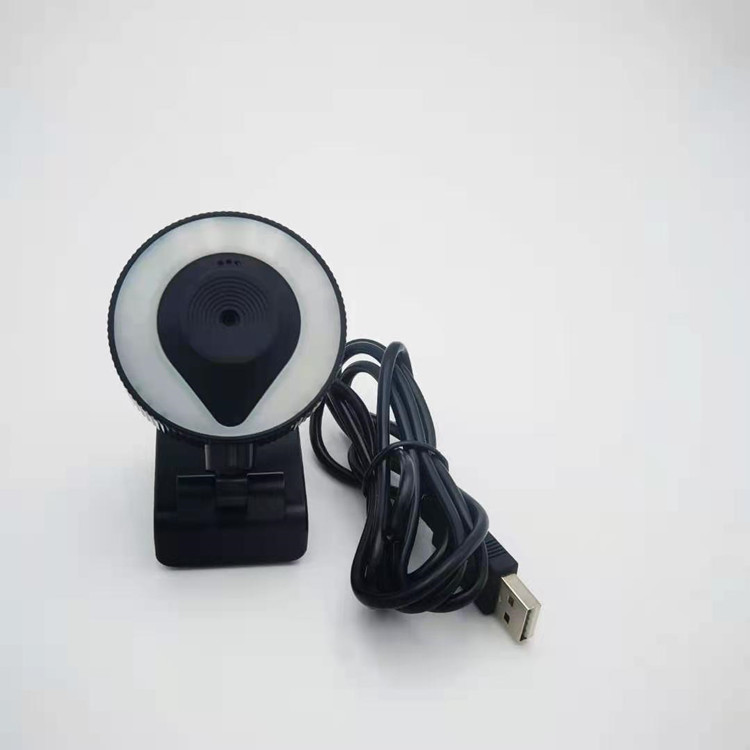 2K zoom fill light webcam USB live camera