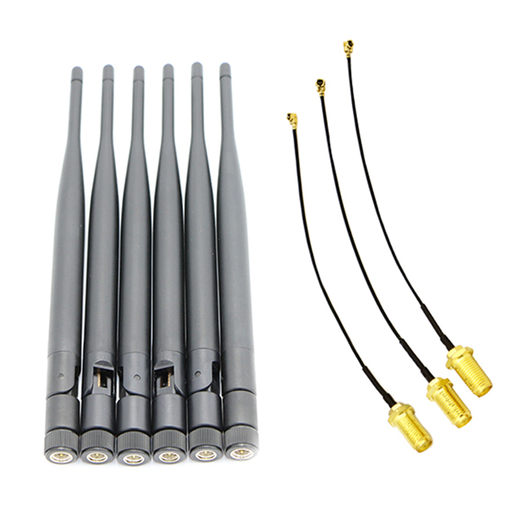 Сложенный Dipole всенаправленный 2400-2500 МГц антенна wifi г 5Dbi маршрутизатор 2,4