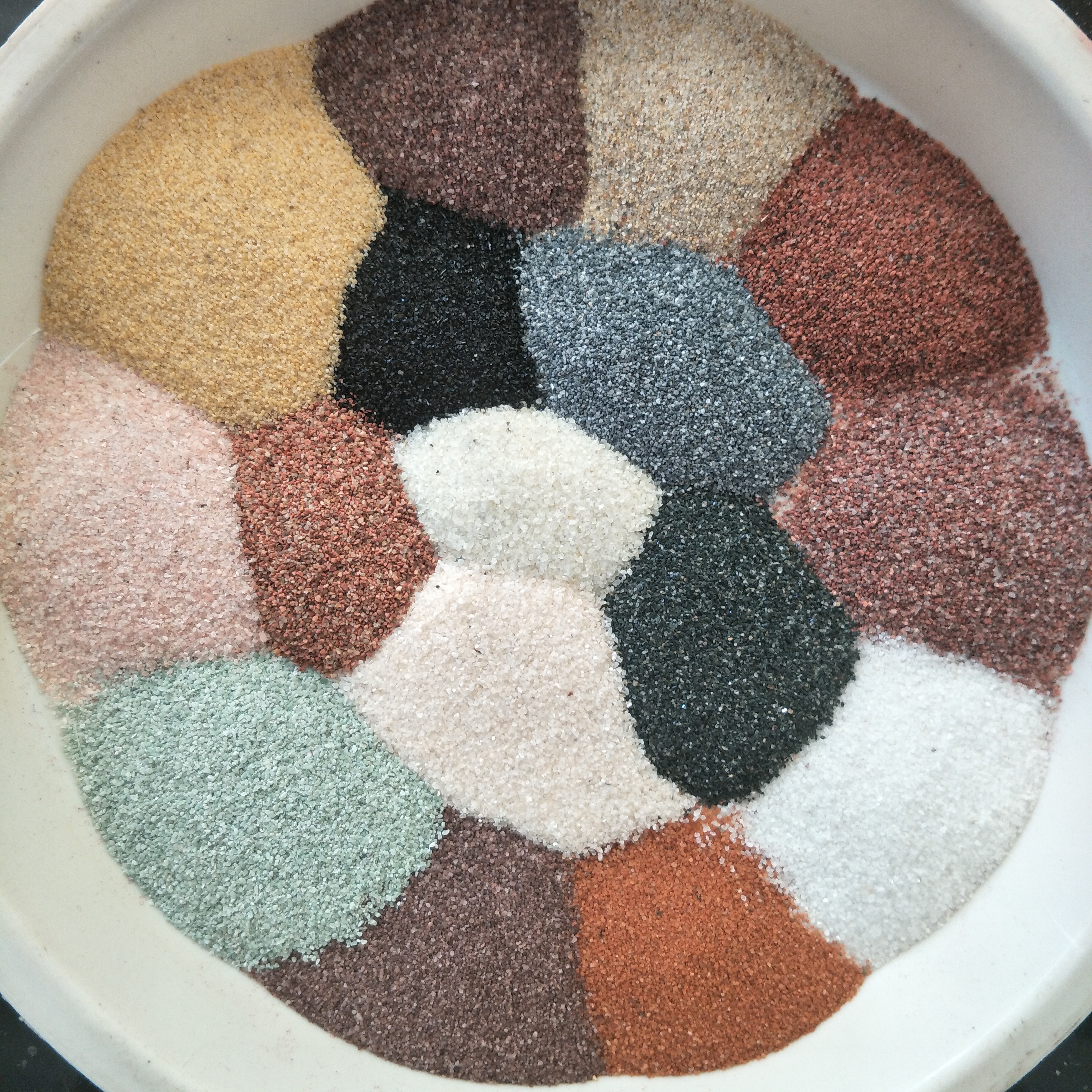 Natural safe color sand for Aquariums