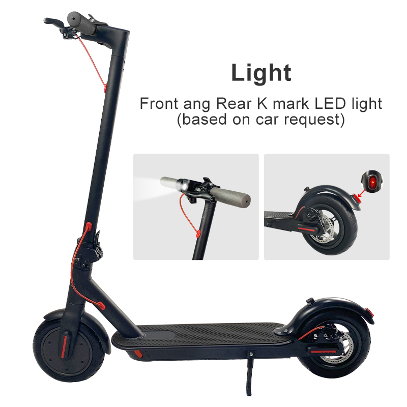2021 Hot Sale LCD Display Powerful 250W 8.5 Inch Two Wheel Folding Self-balancing Electric Scooter For Adults
