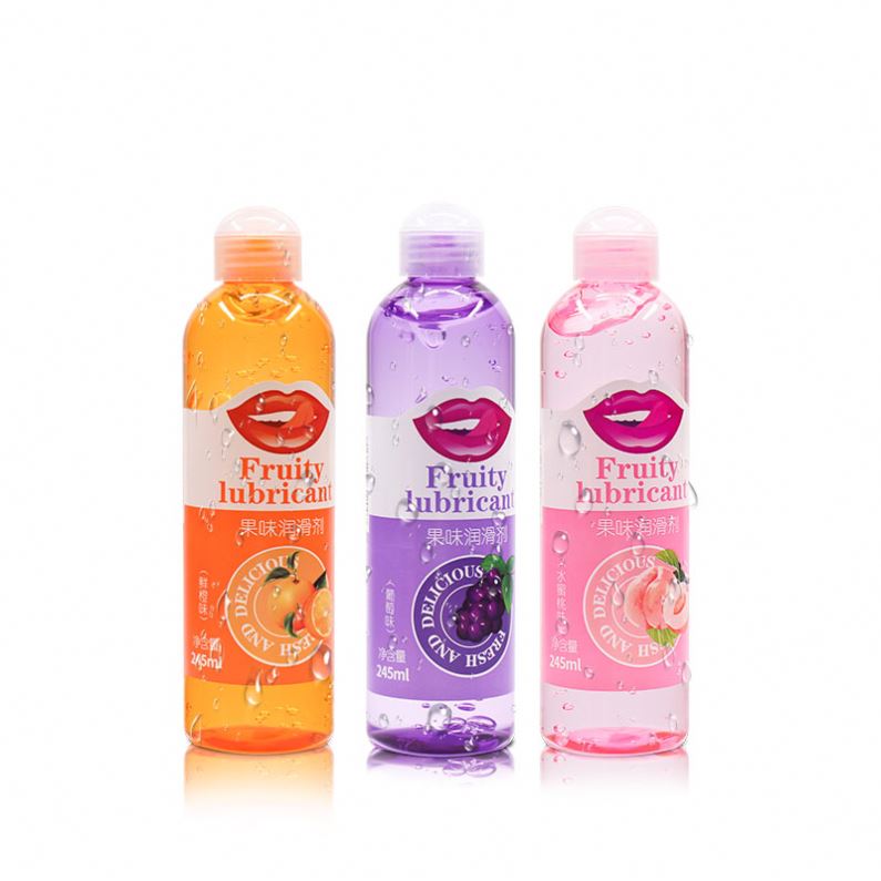 Sexual Liquid 245Ml Bottled New Fruity Human Lubricant Water Filled Sex Toy Lube Gel For Women