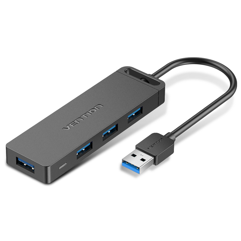 Vention мини многопортовый USB зарядное устройство, USB 3,0 центр данных для компьютера телефона HD ТВ перезаряжаемые 4 в 1 взаимный обмен данными между компьютером и периферийными устройствами концентратор